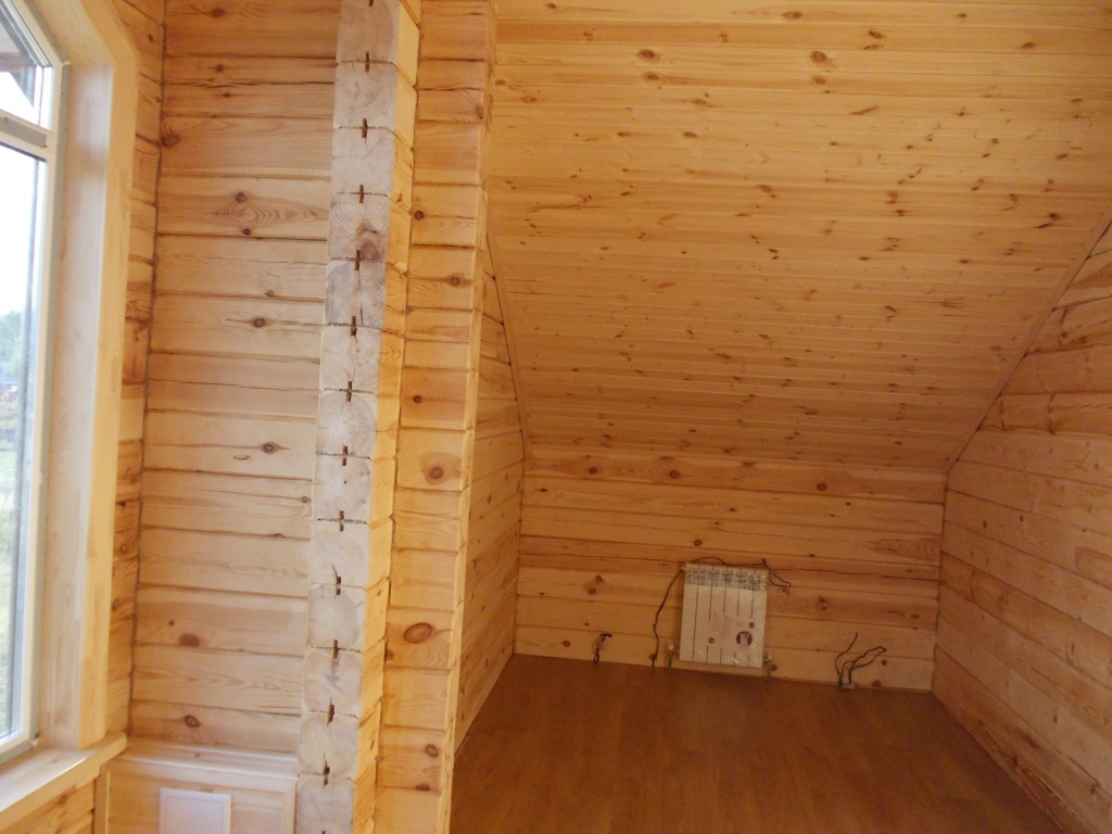 Фото готового проекта дома в Внутренняя отделка деревянного дома - Дачный Сезон в Казани